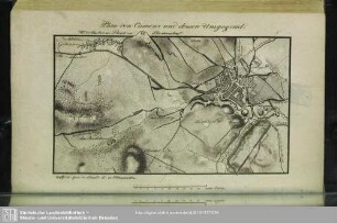 Plan von Camenz und dessen Umgegend