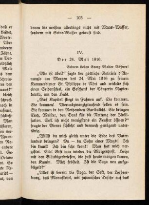 103-105, Der 24. Mai 1916