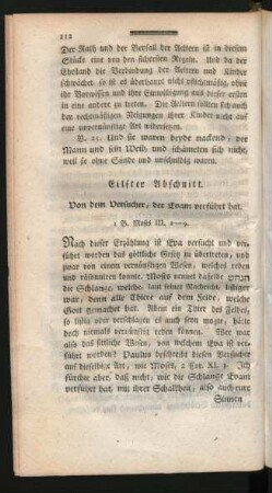 Eilfter Abschnitt - Zwanzigster Abschnitt