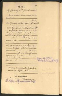 Standesamtsbuch der Stadt Aschaffenburg: Geburten 365/1900 - 184/1901