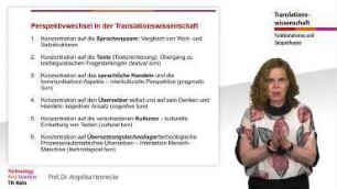 11. Vorlesung Translationswissenschaft: Funktionalismus und Skopostheorie Teil 1/3
