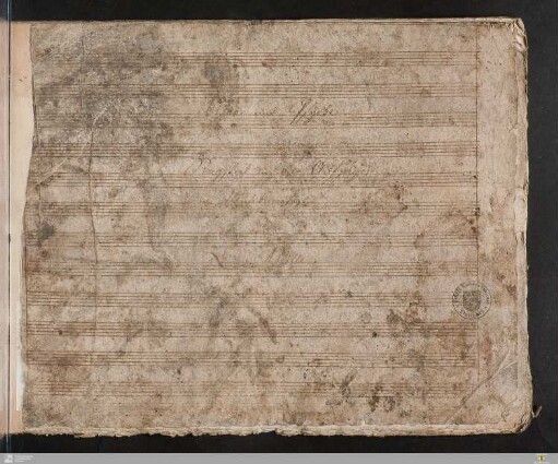 1: Amor und Psyche - HB XVII 29a : [Erster und zweiter Akt]