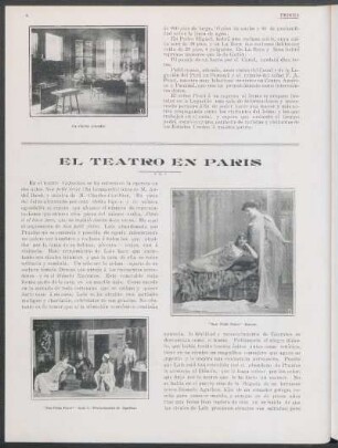 El teatro en París