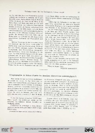 10.1907: L' hagiographie de Salone d'après les dernières découvertes archéologiques