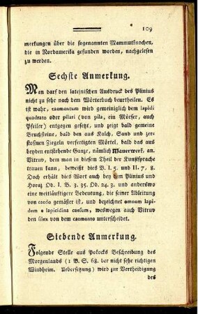 Sechste Anmerkung.