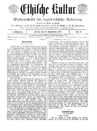 Lebensfragen : ein Briefwechsel