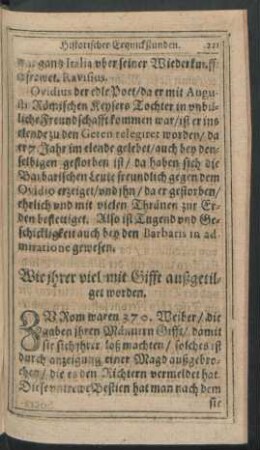 Wie ihrer viel mit Gifft außgetilget worden.