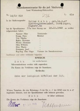 Mohn, Walter