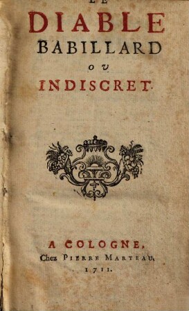 Le Diable Babillard Ou Indiscret