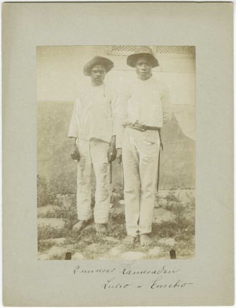 Two participants in Meyer's Xingu expedition