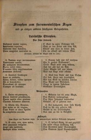Cantate! : katholisches Gesangbuch nebst einem vollständigen Gebet- und Andachtsbuche