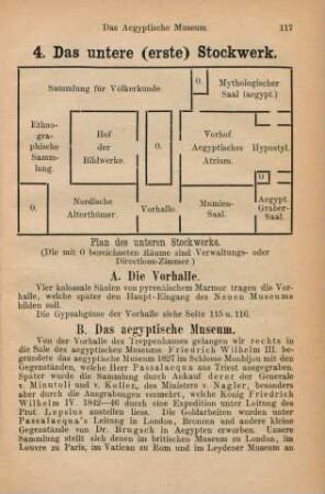 4. Das untere (erste) Stockwerk