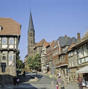 Heiligenstadt. Straße mit Blick von Osten in Richtung St. Martin