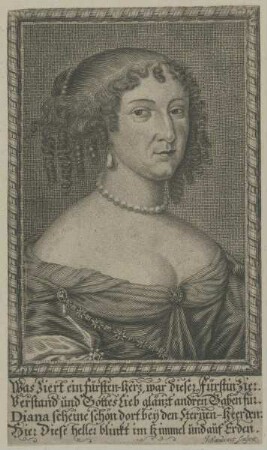 Bildnis der Erdmuthe Sophia von Brandenburg-Bayreuth