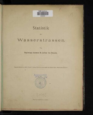 Statistik der Wasserstrassen