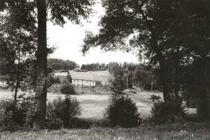 Lichtenberg. Forstgasthof zur Schwingerei im Gimmlitztal. Straßenansicht