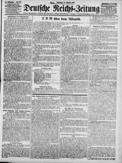 Deutsche Reichs-Zeitung. 1871-1934