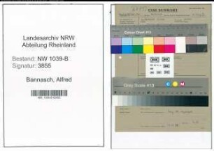 Entnazifizierung Alfred Bannasch , geb. 00.00.0000 (Lehrer)