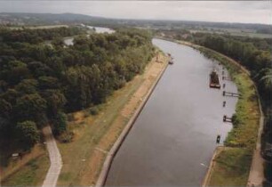 Vorhafen Schiffshebewerk Niederfinow