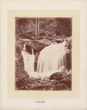 "Dritter Fall" der Triberger Wasserfälle im Schwarzwald