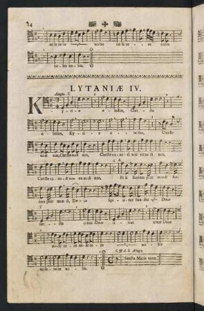 14-18, Lytaniae IV.