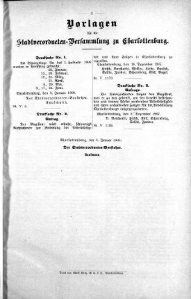 No. 1 (1-6) (1,2,3), 08. Januar 1908