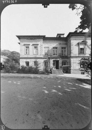 Dresden-Hosterwitz, Eichbuschweg 7. Villa (1875-1880). Parkseite