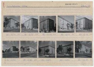 Straßenansichten. Berlin, Lichtenberg, Frankfurter Allee