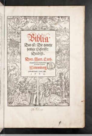 Biblia. Das ist: Die gantze heilige Schrifft: Deudsch