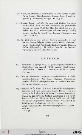 Ansbach (Nr. 681-689)