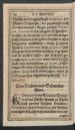 Von Brüder und Schwester Mord.