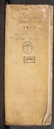 UB Gießen, Hs 480a - Zinsregister der Allerheiligenkapelle zu Frankfurt am Main. - UB Gießen, Hs 480a