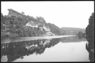 Bad Kösen. Gradierwerk und Saale