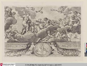 [L'assemblée des dieux dans l'Olympe]