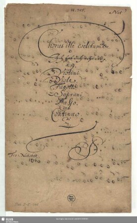 Stimmensatz [Schreiber: Jacobi, Samuel]