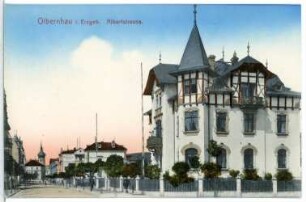 Olbernhau. Albertstraße