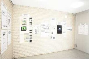 Ausstellung »Schinkel erhebt sich aus seinem Schrein. Der ZEIT-Wettbewerb zur Bauakademie 1995«. 15.5.-15.6.2017, Galerie des Architekturmuseums, Berlin: Ausstellungsfoto