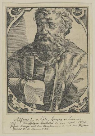 Bildnis des Alfons I. von Este, Herzog von Ferrara