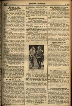 Zweite Ausgabe vom Dienstag, den 02. September 1930.