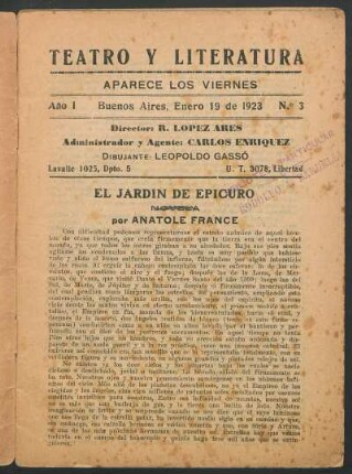 El jardín de Epicuro