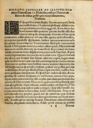 Galeatii Capellae De Rebvs Nvper in Italia gestis, libri octo
