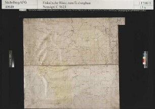 Fiskalischer Rothschönberger Stolln und Beihilfe Erbstolln, Grubenfelder