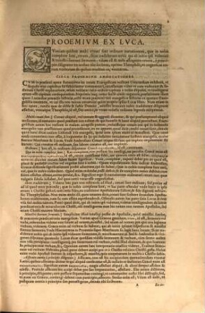 Cornelii Iansenii Episcopi Gandauensis Commentariorvm In Svam Concordiam, Ac totam Historiam Euangelicam, Partes IIII : Qvarvm Prima, praeter pueritiam Christi, continet Acta eius à Baptismo vsque ad secundum Pascha, Acta scilicet vnius anni & aliquot mensium, ..., [1]
