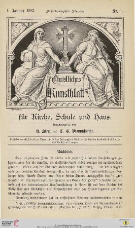 Nr. 1 (1. Januar 1883)