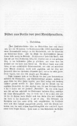 Bilder aus Berlin vor zwei Menschenaltern