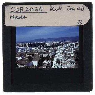 Córdoba, San Pedro de Alcántara : Blick vom Glockentrum der Kathedrale