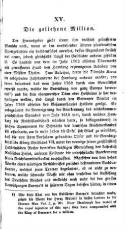 Die geliehene Million