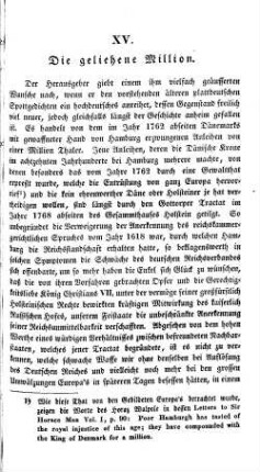 Die geliehene Million