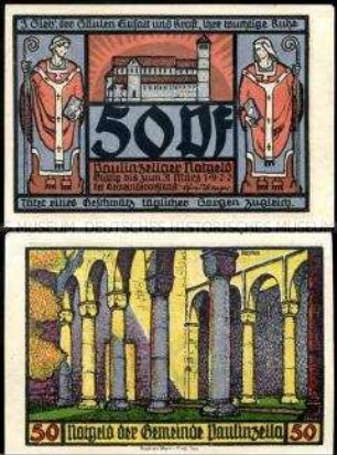 Paulinzella 50 Pfennig