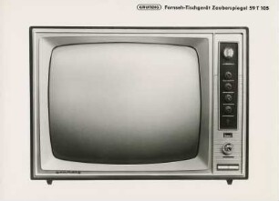 Fernseh-Tischgerät "Zauberspiegel 59 T 105" der Grundig-Radio-Werke
